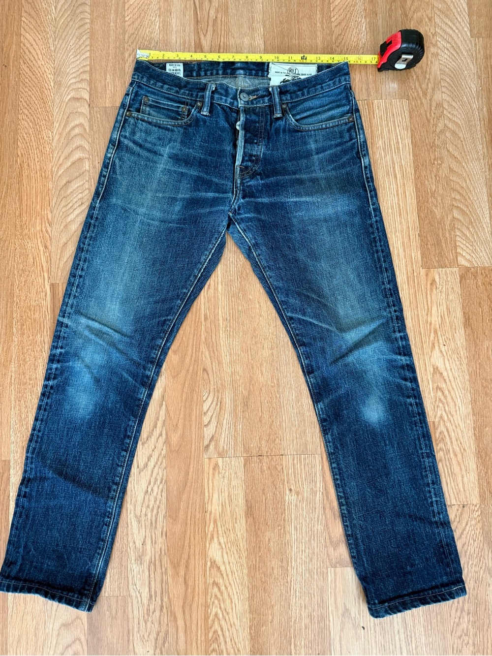 Rogue Territory Stanton Denim Jeans – Made in USA – Nihon Menpu Selvedge sz 29
